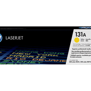 HP 131A Yellow Original LaserJet Toner Cartridge, CF212A