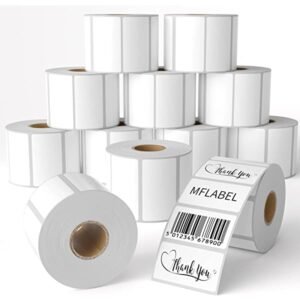 Bixolon 2" x1" (57x32mm) Thermal Labels, 1000 per roll