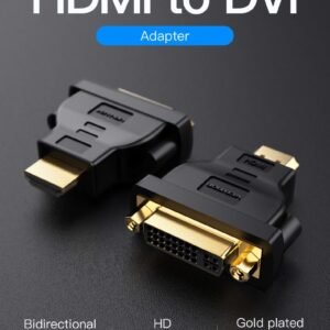 Vention HDMI Female to DVI (24+1) Male Adapter Black, AILB0