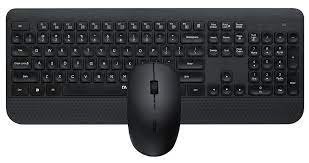 Rapoo X3500 Wireless Optical Mouse & Keyboard Combo - BLACK