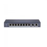 HIKVISION DS-3E0310P-E/M 8 × 10/100Mbps PoE ports, and and 2 × Gigabit RJ45 port Unmanaged POE Switch 65W