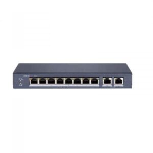 HIKVISION DS-3E0310P-E/M 8 × 10/100Mbps PoE ports, and and 2 × Gigabit RJ45 port Unmanaged POE Switch 65W
