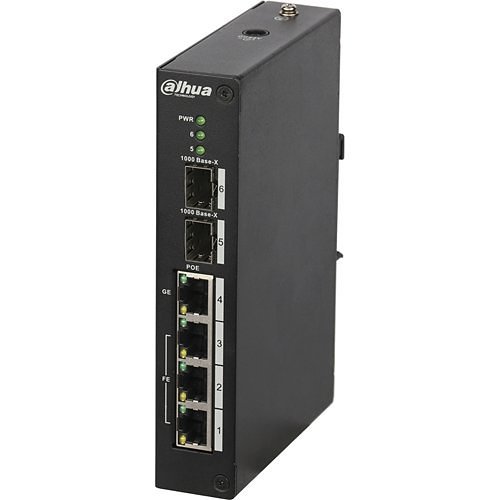 Dahua 4-Port Unmanaged PoE Ethernet Switch