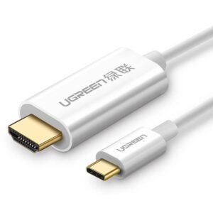 UGREEN USB-C Male to HDMI Male Cable 1.5m - White - MM121