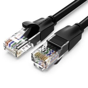 Vention Cat6 Utp Patch Cord Cable 30m Black - VEN-IBEBT