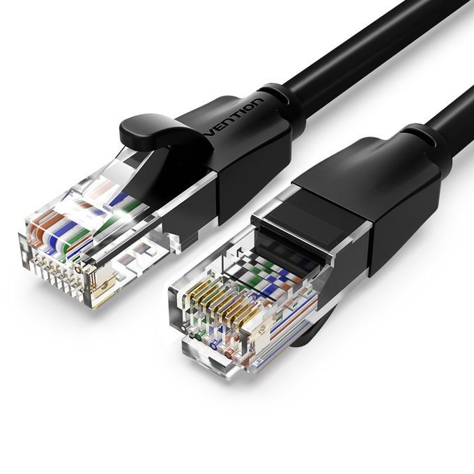 Vention Cat6 Utp Patch Cord Cable 30m Black - VEN-IBEBT