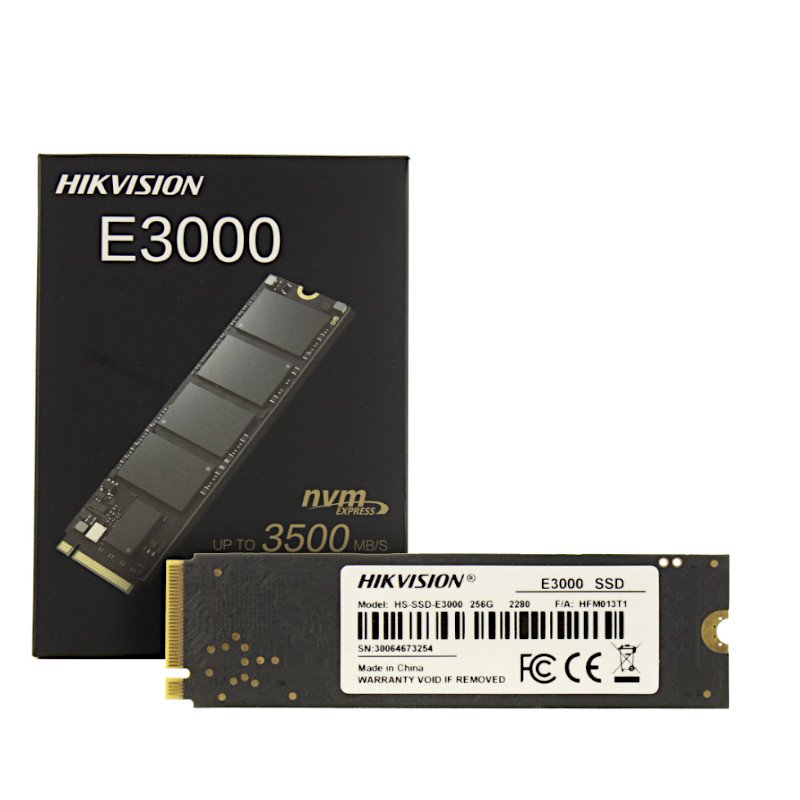 HikVision E3000 512GB M.2 SSD, PCIe M.2 NVMe Solid state Drive