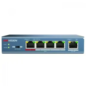 Hikvision DS-3E0106P-E/M 4-Ports Unmanaged PoE Switch