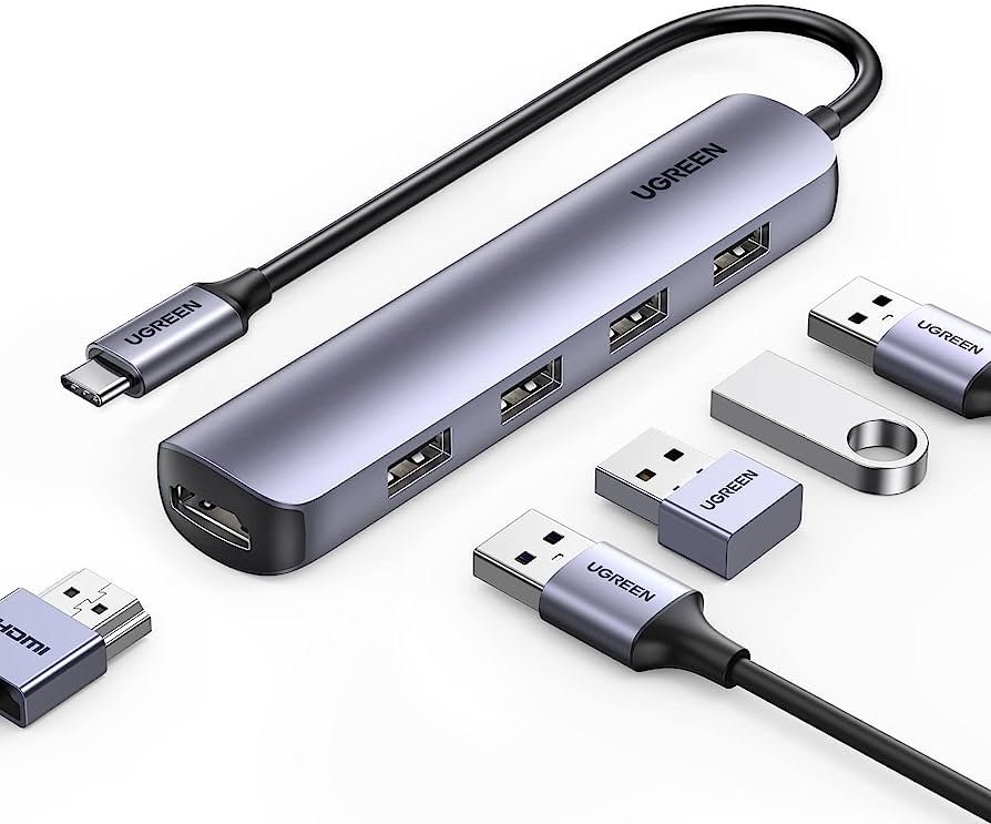 UGREEN 5 in 1 USB-C Multifunction Adapter - CM380