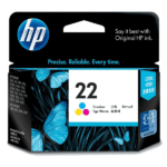 HP 22 TRI-COLOR ORIGINAL INK CARTRIDGE, HP-C9352AE