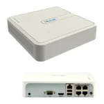 Hikvision HiLook NVR 8-PoE 8ch Plastic shell (up to 4MP IP cameras supported)