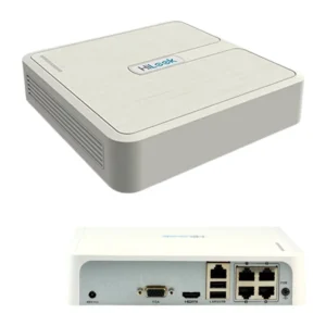 Hikvision HiLook NVR 8-PoE 8ch Plastic shell (up to 4MP IP cameras supported)