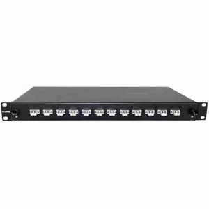 24 Core LC/UPC ODF with 12pcs duplex LC/UPC pre-connectorized ODF