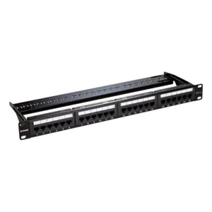 D-Link 24 Port Cat6 UTP Patch Panel, NPP-C62BLK241
