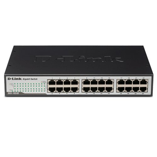 D-Link DGS-1024A 24-Port Unmanaged Gigabit Switch