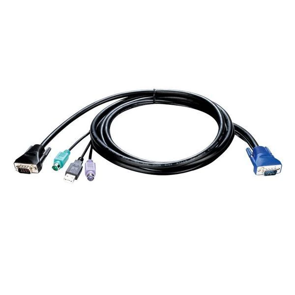 D-Link KVM-401 Combo KVM Cable 1.8 Meters