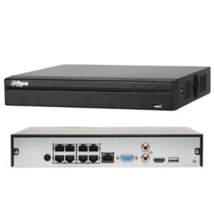 Dahua NVR1B08HS-8P/E  8 Channel Compact 1U 8 PoE H.265 NVR