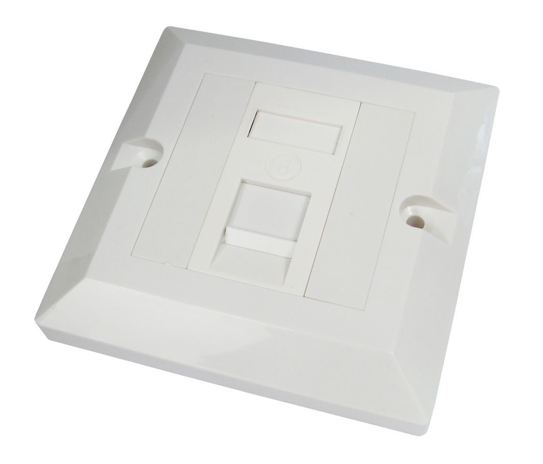 EaseNet Cat 6 Single FacePlates