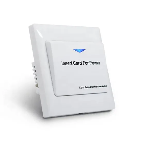 Energy Saving Switch inSert Card to Gain Power