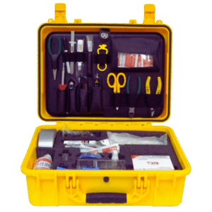 FIBRE OPTIC TOOL KIT FOR FIBRE END FACE INSPECTION AND CLEANING