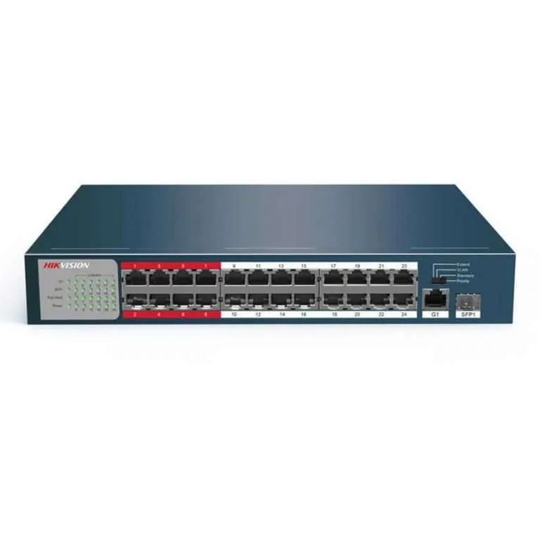 Hikvision DS-3E0326P-E 24 port Unmanaged POE Switch