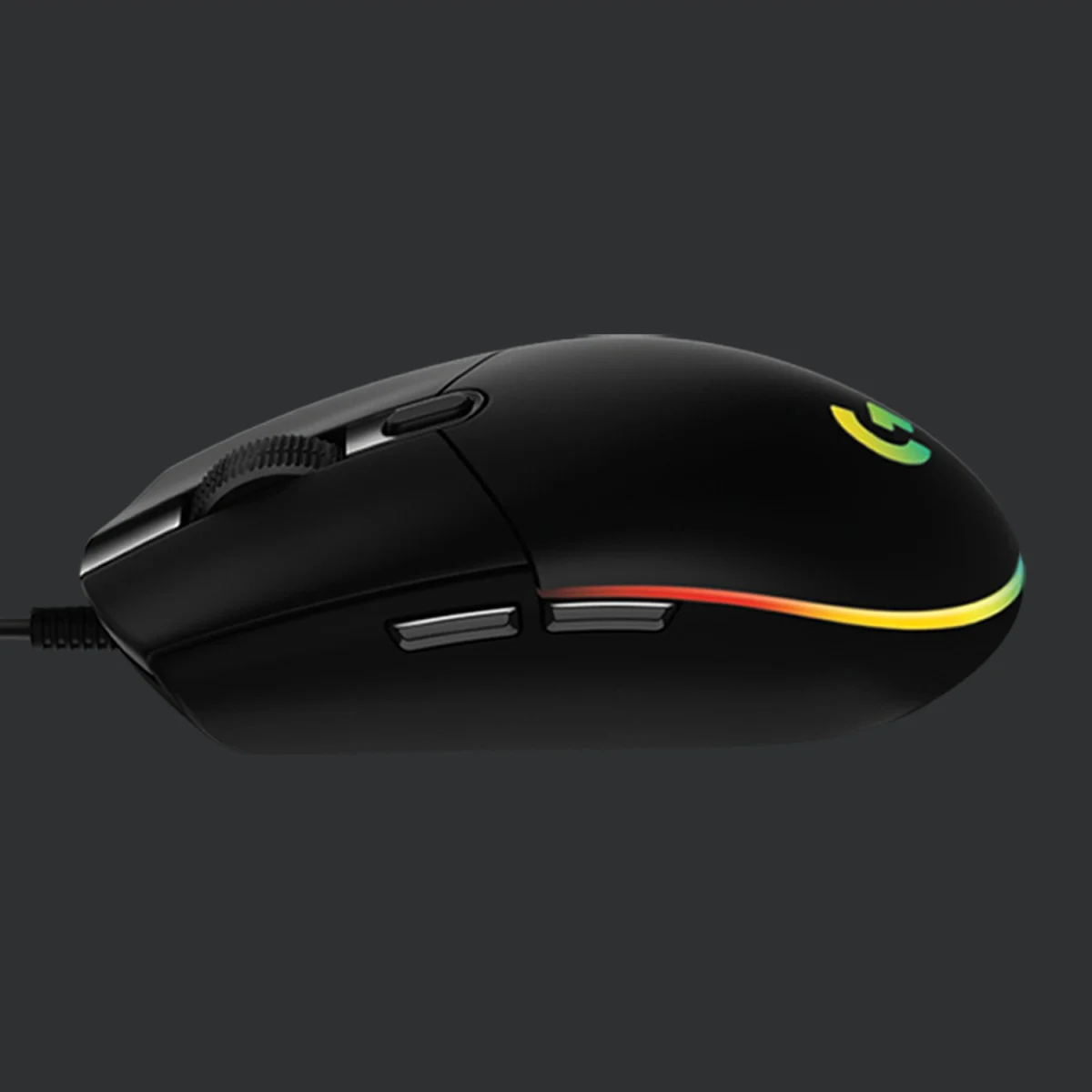 LOGITECH G203 Lightsync Gaming Mouse USB Black