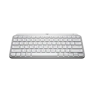 Logitech MX Keys Mini Minimalist Wireless Illuminated Keyboard - Pale Gray - 920-010499