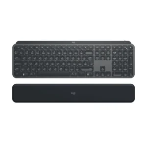 Logitech MX Keys Plus Advanced Wireless Illuminated Keyboard UK English with Palm Rest - 920-009406