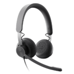 Logitech Zone Wired Headset with Noise Canceling Mic- Graphite  - 981-000875
