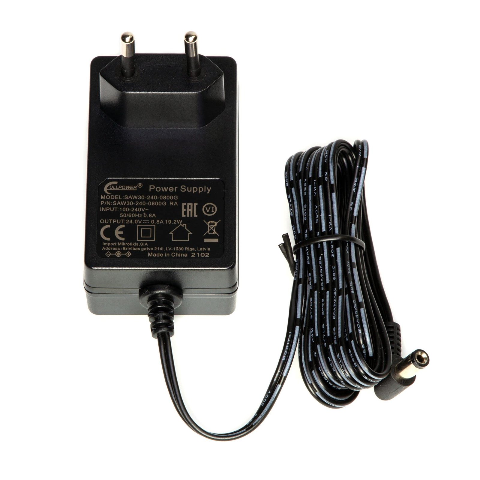 MikroTik 18POW 24V 0.8A Power Supply