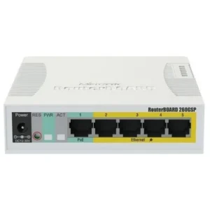 Mikrotik RB260GSP 5 Gigabit Ethernet Ports Switch