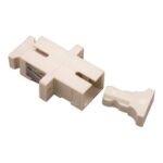 SC Simplex Multimode - Beige Fiber Optic Adaptor