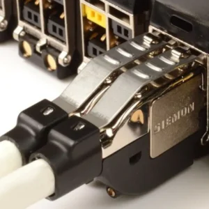 Siemon CAT 7A TERA Module  Black 22-23 AWG