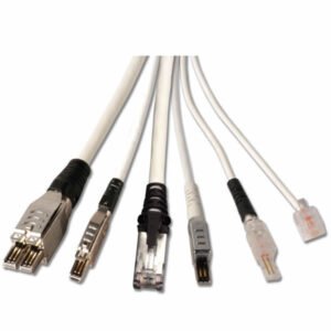 Siemon Cat7A TERA 4PR TO MC6 1M Shielded Patch cord ( T4A-S01M-B02L)