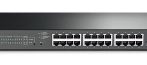 TP-Link T1600G-28PS Jetstream 24-Port Gigabit Smart PoE+ Switch with 4 SFP Slots