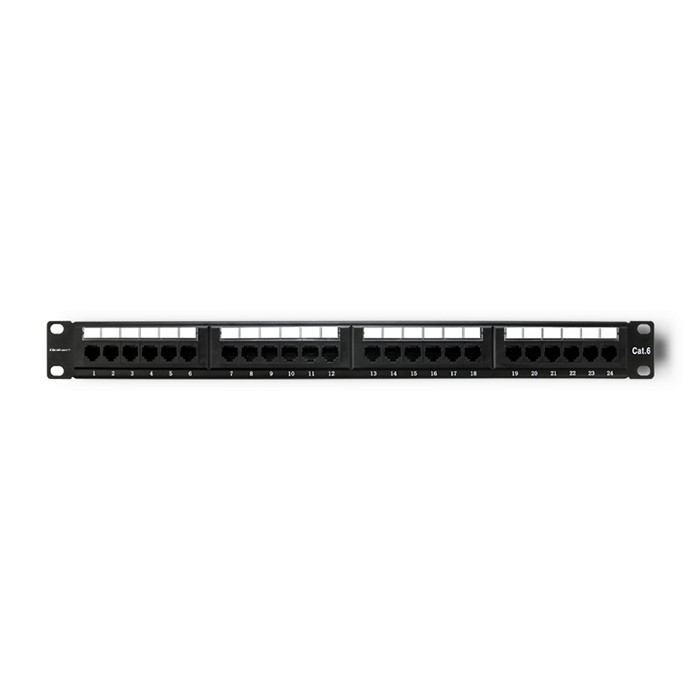 Vention Cat.6 UTP 24 Ports Keystone Patch Panel