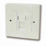 Siemon Cat 6A 10G Double/ Single Faceplate