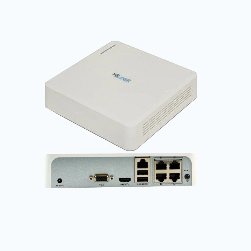 Hikvision HiLook NVR-104H-D/4P Plastic